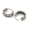 316 Surgical Stainless Steel Hoop Earrings EJEW-D096-09F-AS-2