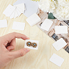 300Pcs Paper Jewelry Earring Display Cards with Hanging Hole CDIS-SP0001-05A-3