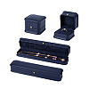 DICOSMETIC 2Pcs 2 Styles PU Leather Jewelry Storage Boxes Set with Velvet Inside CON-DC0001-06-8