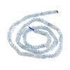 Natural Aquamarine Beads Strands LS-G-K315-A01-4