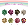 Metallic Colours Style Beads DIY Jewelry Making Finding Kit DIY-YW0004-56-2