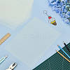 Luminous Glow in the Dark Rectangle Plastic Heat Shrink Sheets Film DIY-WH0591-254A-4
