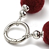 Phone Lanyard Universal Plush Ball Wrist Lanyard LS-HJEW-Q011-01C-P-3