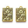 Rack Plating Alloy Pendants PALLOY-WH0103-04F-AG-1