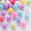Opaque Acrylic Beads TACR-S154-61F-1
