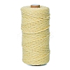 100M Round Cotton Braided Cord PW-WG54274-38-1