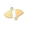 304 Stainless Steel Pendants STAS-Z184-19G-2