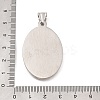 304 Stainless Steel Pendants STAS-S122-07G-3