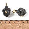 Natural Larvikite Pendants GG-CBA105B-04K-G-3