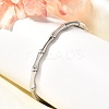 304 Stainless Steel Bamboo Joint Hinged Bangle JB757A-4