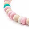 Coconut Beads Stretch Bracelets Set BJEW-JB07006-7