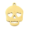 304 Stainless Steel Pendants STAS-Q255-04G-1