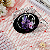 Polyester Birdcage Bridal Veil Netting with Chenille Dot AJEW-WH0471-103C-03-5