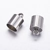 Tarnish Resistant 304 Stainless Steel Cord Ends STAS-P161-06-8mm-1