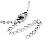 304 Stainless Steel Pendant Necklaces NJEW-Z008-04P-3