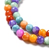 Dyed Natural Freshwater Shell Beads Strands SHEL-G014-05D-04-3