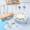 18Pcs 9 Styles 304 Stainless Steel Pendants STAS-TA0001-84-8