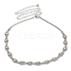 Alloy Crystal Rhinestone Link Chain Belts AJEW-U019-01P-02-2