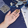 120Pcs 10 Styles Tibetan Style Alloy Beads Sets TIBEB-HY0001-10AS-3