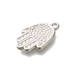 Anti-Tarnish 304 Stainless Steel Pendants STAS-I321-76P-2