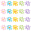 20Pcs Opaque Resin Cabochons CRES-TA0001-59-2