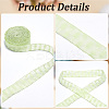 10 Yards Polyester Lace Trim Ribbon OCOR-WH20005-42C-6