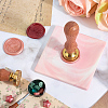 Marble Pattern Porcelain Wax Seal Mats AJEW-WH20007-82A-03-7