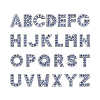 Alloy Rhinestone Slide Charms ALRI-TAC0003-15P-01-1