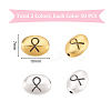 100Pcs 2 Colors Alloy Spacer Beads FIND-PH0024-47-4