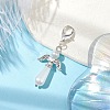 Angel Acrylic Imitation Pearl Pendant Decorations HJEW-JM02319-2