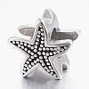 304 Stainless Steel European Beads LS-STAS-F150-076AS-1
