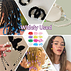 360Pcs 12 Colors Plastic European Beads KY-NB0001-66-6