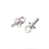 Tarnish Resistant 304 Stainless Steel Peg Bails Pendants STAS-D448-086P-2