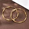 304 Stainless Steel Hoop Earrings EJEW-I320-25G-02-3
