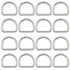 304 Stainless Steel D Rings STAS-CP0001-05B-1