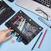 Oxford Cloth with Alloy Pen Cases for 3-Ring Binder AJEW-CP0008-02B-3