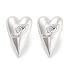 Tarnish Resistant 304 Stainless Steel Stud Earrings EJEW-K283-04P-2