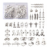 Tibetan Style Zinc Alloy Pendants TIBEP-TA0002-36AS-RS-1