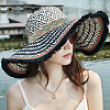 Ethnic Style Embroidery Polyester Ribbons OCOR-WH0077-32-3
