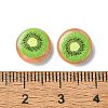 Fruit Series Opaque Resin Cabochons CRES-Q006-01G-3