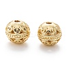 Alloy Hollow Beads PALLOY-P238-08G-RS-2
