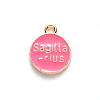 Alloy Enamel Pendants ENAM-S124-01A-03F-3