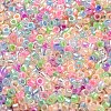 Electroplate Transparent Glass Seed Beads SEED-S042-16A-09-3