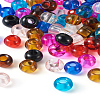 Craftdady 88pcs 8 colors Glass European Beads GLAA-CD0001-10-21