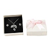 Square Cardboard Jewelry Set Box CBOX-Q038-01B-4