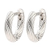Brass Hoop Earrings EJEW-I289-04P-1