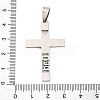 Non-Tarnish Father's Day 201 Stainless Steel Pendants STAS-N103-189P-3