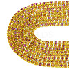 4.8 Yards Iron Rhinestone Cup Chains CH-TA0001-10F-1