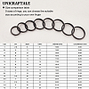 8Pcs 8 Size 304 Stainless Steel Simple Plain Band Finger Rings for Women RJEW-UN0001-20-5