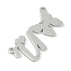 Non-Tarnish 304 Stainless Steel Pendants STAS-L279-002P-U-2